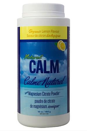 Natural Calm Magnesium Powder Lemon 454g